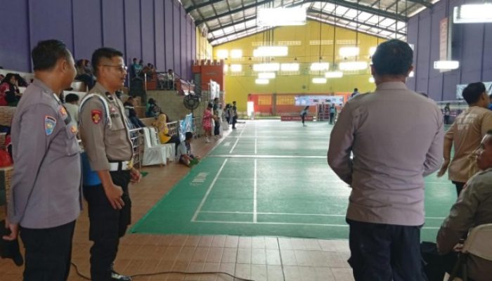 Popda XII dan Peparpeda IX Kota Cilegon 2026 Masih Berlangsung, Polsek Cibeber Polres Cilegon Lakukan Pengamanan