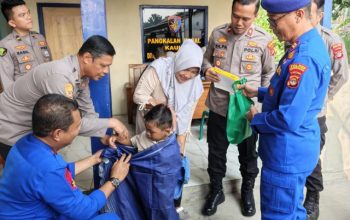 Sat Pol Air Polres Lampung Selatan Gelar Sunat Masal dan Donor Darah