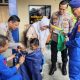 Sat Pol Air Polres Lampung Selatan Gelar Sunat Masal dan Donor Darah