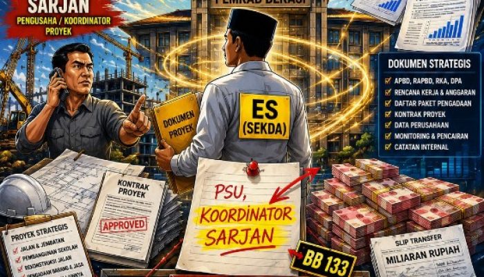 Barang Bukti 71–133 Ungkap Simpul Informasi Proyek dan Peran Sekda ES pada Kasus Suap Bekasi